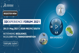 Sự kiện Online 3DEXPERIENCE Forum Asia Pacific