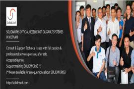 ENJOY GREAT OFFICEIAL RESELLER OF DASSAULT SYSTÈMES IN VIETNAM – SOLID & SOFT CO.,LTD