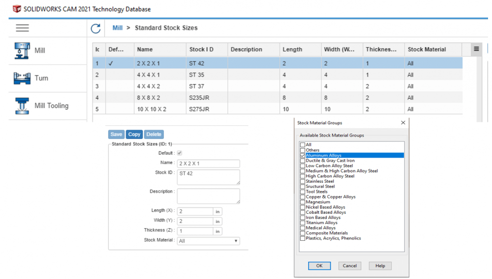 solidworks-cam_technology_database