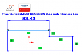 SMART DIMENSION VÀO PHÁT THẢO THIẾT KẾ